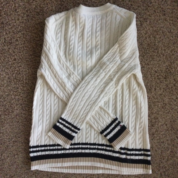 Brand New W/Tags🏷 TOMMY HILFIGER Women's Cotton Cable-Knit Sweater - Picture 4 of 8